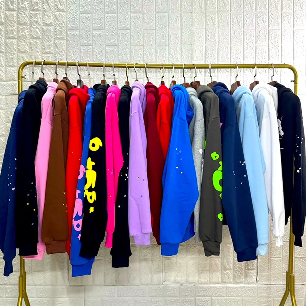 Spider hoodie 1:1 puff print / 100% cotton any colour, any size